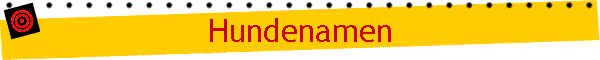 Hundenamen